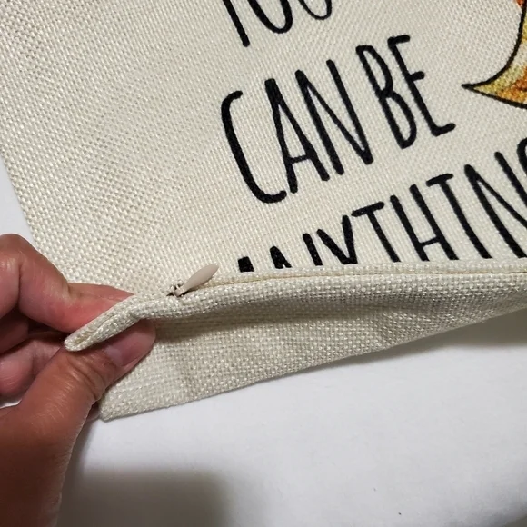 4 Pcs Fall Autumn Summer Thanksgiving Decorative Pillow Cover Case 18"X18" - Picture 8 of 9